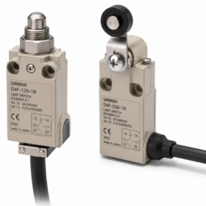 [OMRON] — D4F Small Safety Limit Switch (Direct Opening, 1NC/1NO + 2NC + 2NC/2NO + 4NC, Roller/Plunger)