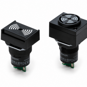 [OMRON] — M2BJ Buzzer Unit (Cylindrical 16-dia., Standard/High Sound, 6V/12-24V AC/DC)