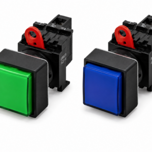 [OMRON] — M22 Indicator (22/25-dia., Square Projection, LED, IP65)