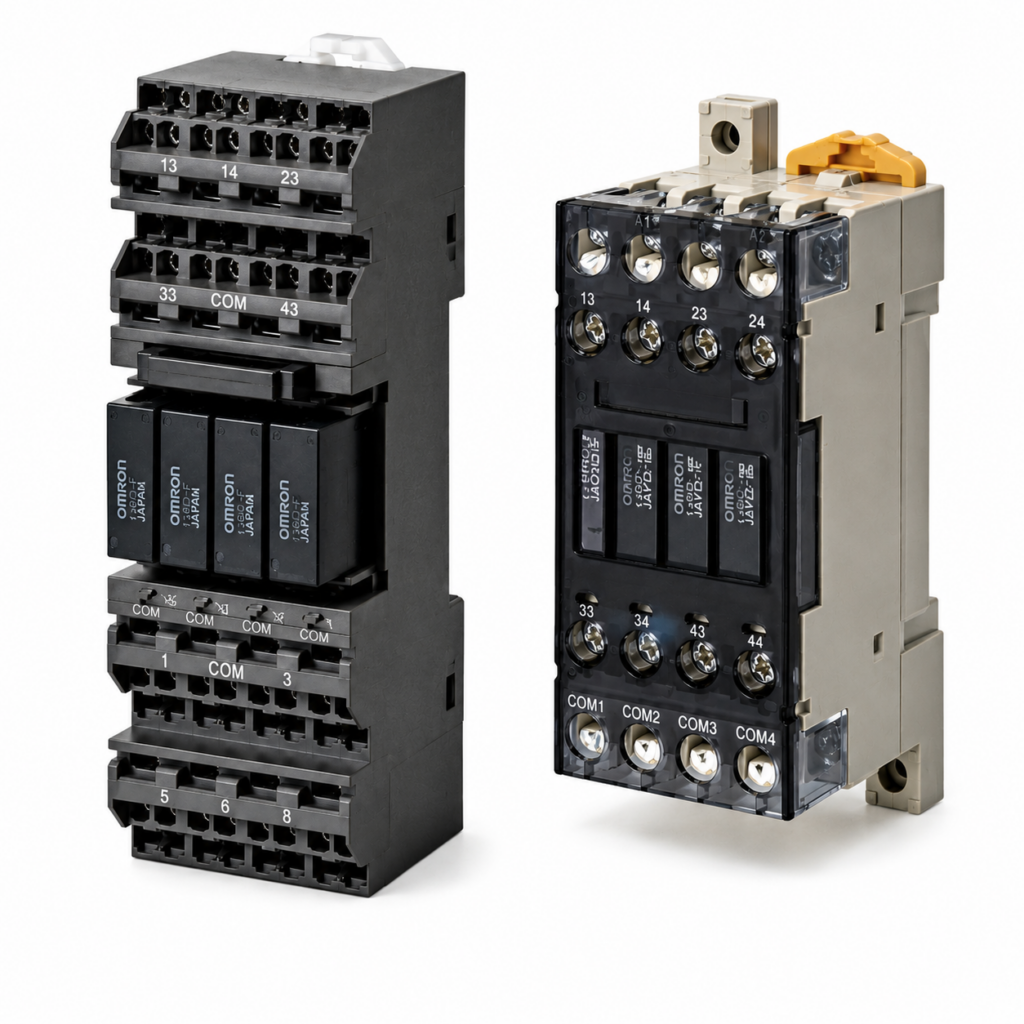 [OMRON] — G6D/G3DZ-F4 Terminal Relay (4-point Output, Push-In Plus+Screw, Mechanical+MOS FET)