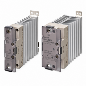 [OMRON] — G3PE Single-phase SSR for Heaters (15-45A, 240/480VAC, w/ Heat Sink, 12-24VDC)