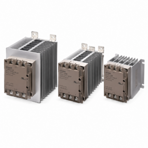 [OMRON] — G3PE Three-phase Solid State Contactor for Heaters (15-45A, 240/480VAC, 2/3-pole, DIN+Screw)