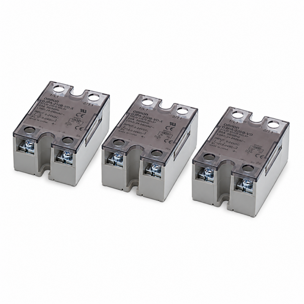 [OMRON] — G3NA Solid State Relay (Hockey-puck, 5-90A, 240/480VAC+DC, UL/CSA/TÜV)