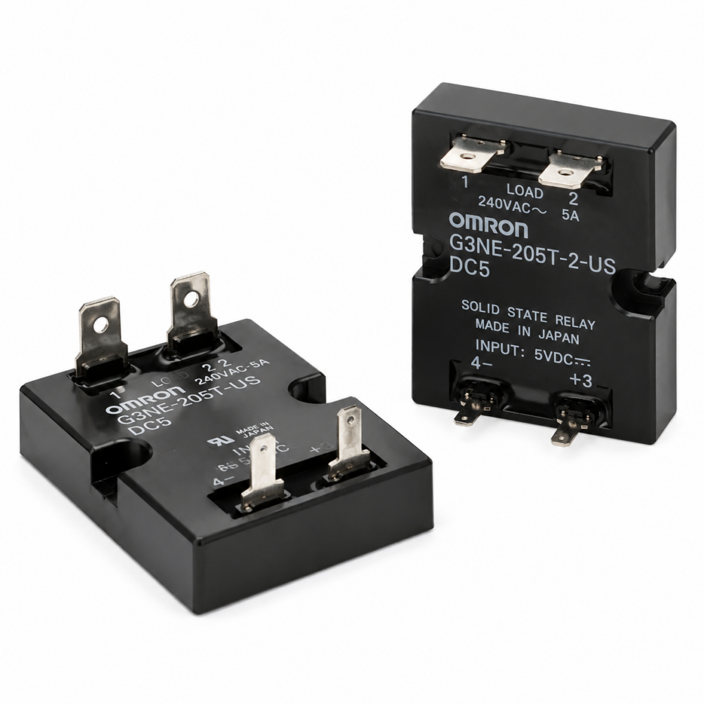 [OMRON] — G3NE SSR (Compact Low-cost, 5/10/20A, 100-240VAC, Zero Cross/Non, 5/12/24VDC)