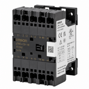 [OMRON] — J7KC Magnetic Contactor Options (Aux Contact Units, Interlock, Surge, DIN Rail)