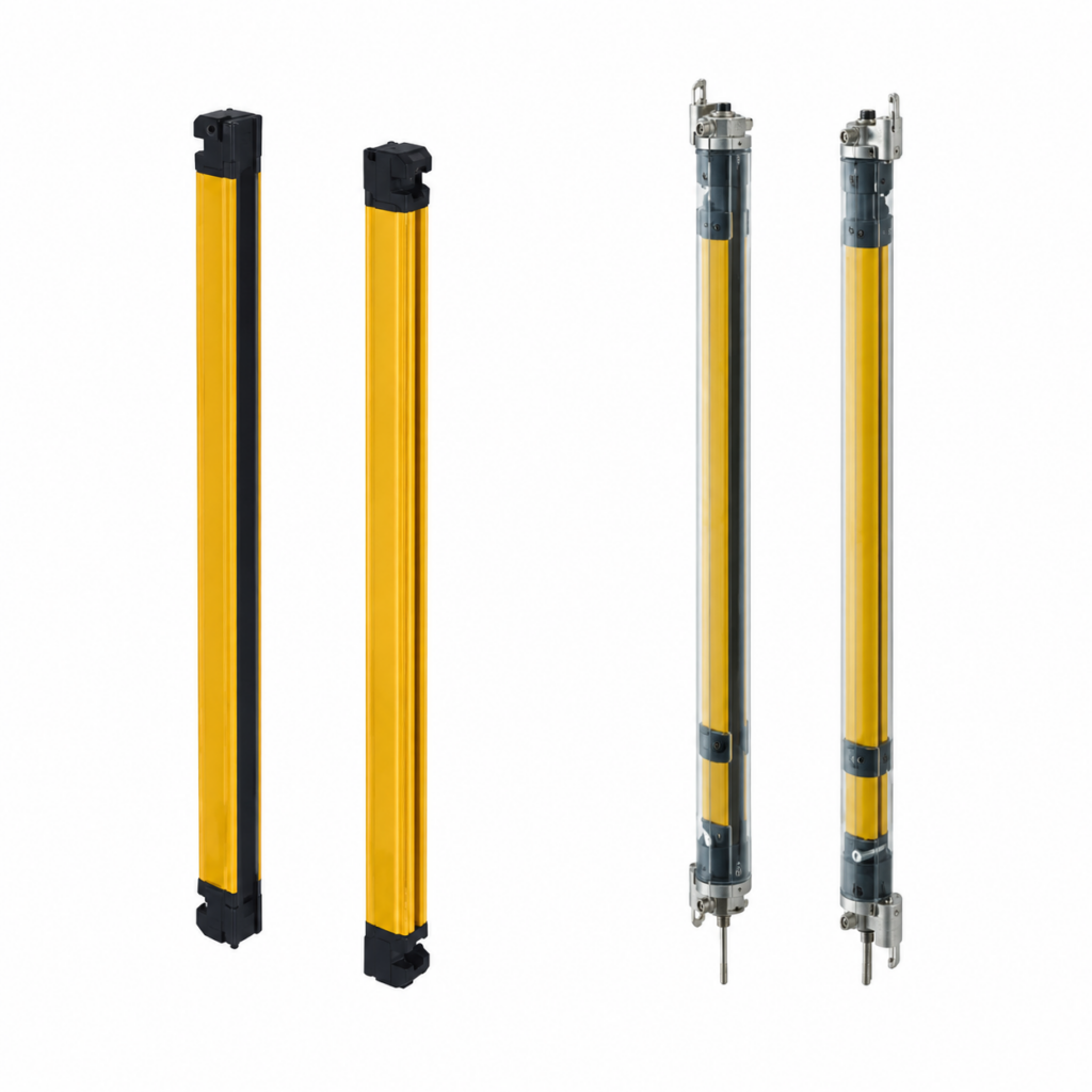 [OMRON] — F3SG-4SRB-K Safety Light Curtain IP69K (Finger 14mm, 320-1800mm, Integrated Cable)