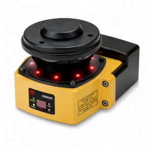 [OMRON] — OS32C Safety Laser Scanner (Compact 104.5mm, 1.3kg, 3m/4m, EtherNet/IP, Back+Side Entry)
