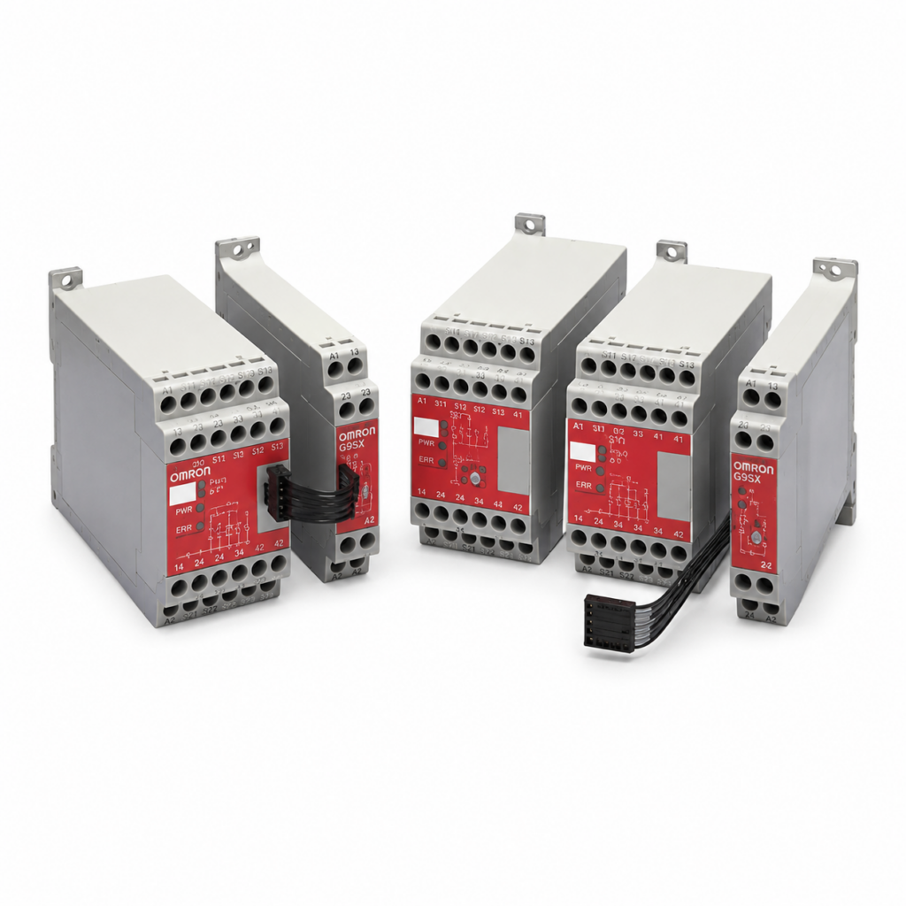 [OMRON] — G9SA Master Unit Safety Relay (Emergency-stop / OFF-delay / Two-hand, 24VAC/VDC or 100~240VAC)