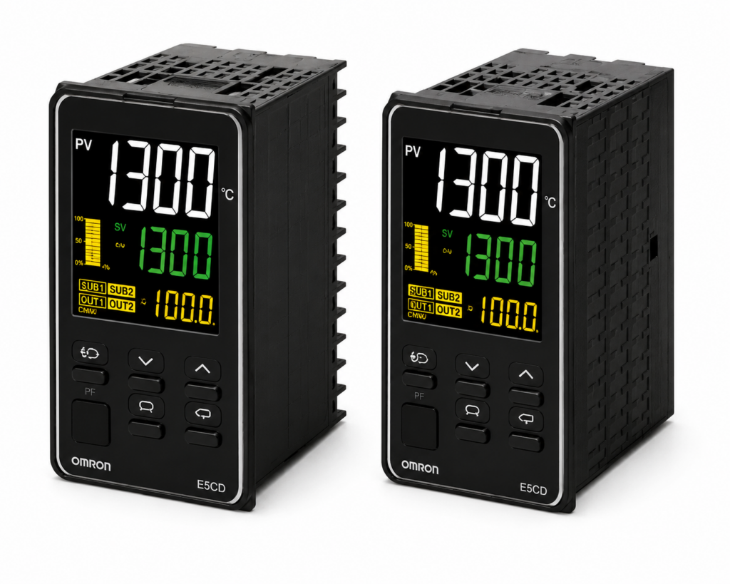 [OMRON] — E5ED-RR4A6M Digital Temperature Controller (48×96mm, Relay Output, Relay, 100~240VAC, Screw Terminal)