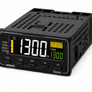 [OMRON] — E5GC-CX[]A6M Digital Temperature Controller (48×24mm, Current (Linear) Output, 100~240VAC, Screw Terminal (with cover))