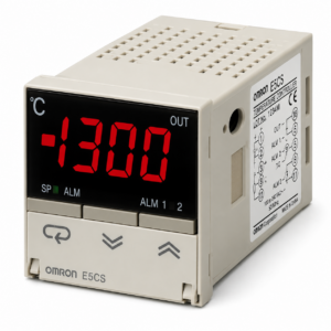 [OMRON] — E5CS Temperature Controller (48x48mm Plug-in, ON/OFF or PID, TC/RTD/Thermistor/Universal Input)