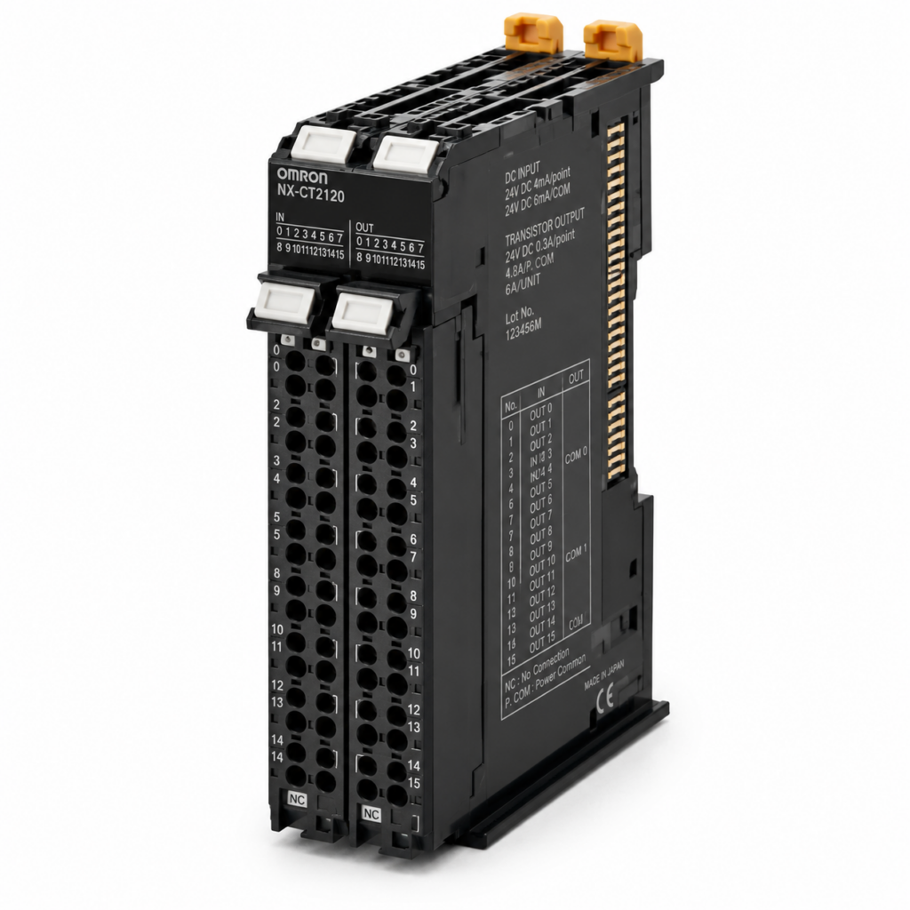 [OMRON] — NX-CT High-speed Counter Unit (NX Series, 2Ch, 1MHz/4MHz, NPN/PNP, 5V/24V or RS-422)