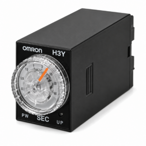 [OMRON] — H3Y-B Solid-state Timer (Miniature, DPDT/4PDT, 0.04s~3h, 12~230VAC/DC, Surface/DIN Track)