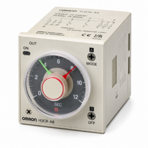 [OMRON] — H3CR-F Solid-state Twin Timer (48x48mm, Flicker OFF/ON Start, 11-pin/8-pin, 0.05s~300h)