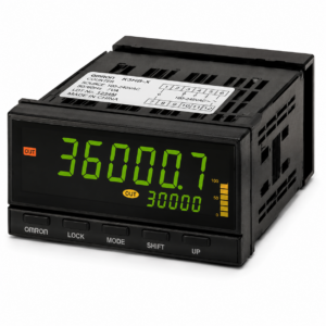 [OMRON] — K3HB-R Rotary Pulse Indicator Base Unit (NPN/PNP Pulse Input, 50kHz, 100~240VAC or 24VAC/VDC)