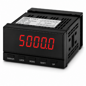 [OMRON] — K3MA-F Frequency/Rate Meter (Rotary Pulse Input, 2-color LCD, None/2 Relay Output, 100~240VAC or 24VAC/VDC)