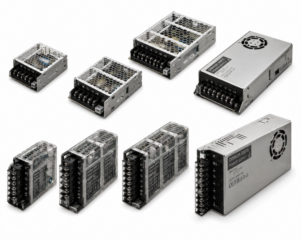 [OMRON] — S8FS-C Switch Mode Power Supply (Terminal Block Upward, 25~350W, 5~48VDC)