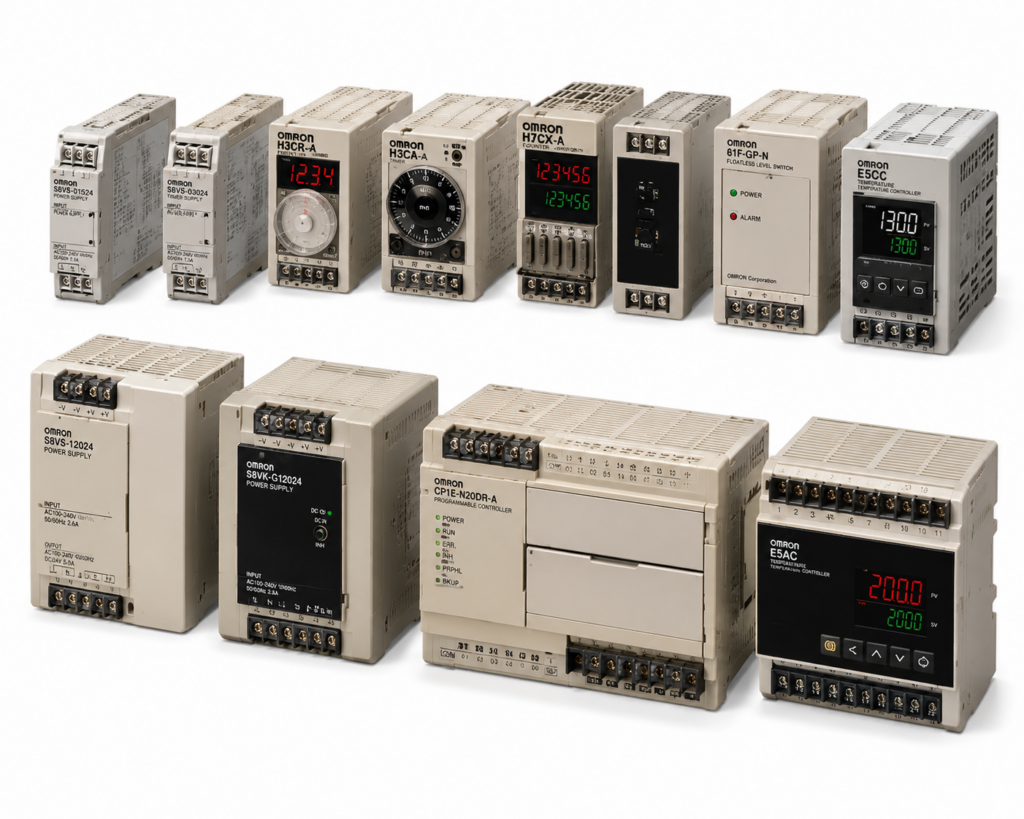 [OMRON] — S8VS Switch Mode Power Supply (Standard, No Monitor, 15~480W, 5V/12V/24VDC)