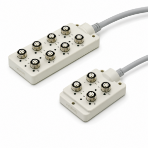 [OMRON] — XW3D Connector Terminal Box (M12, 5-pole, PNP/NPN/2-wire DC)