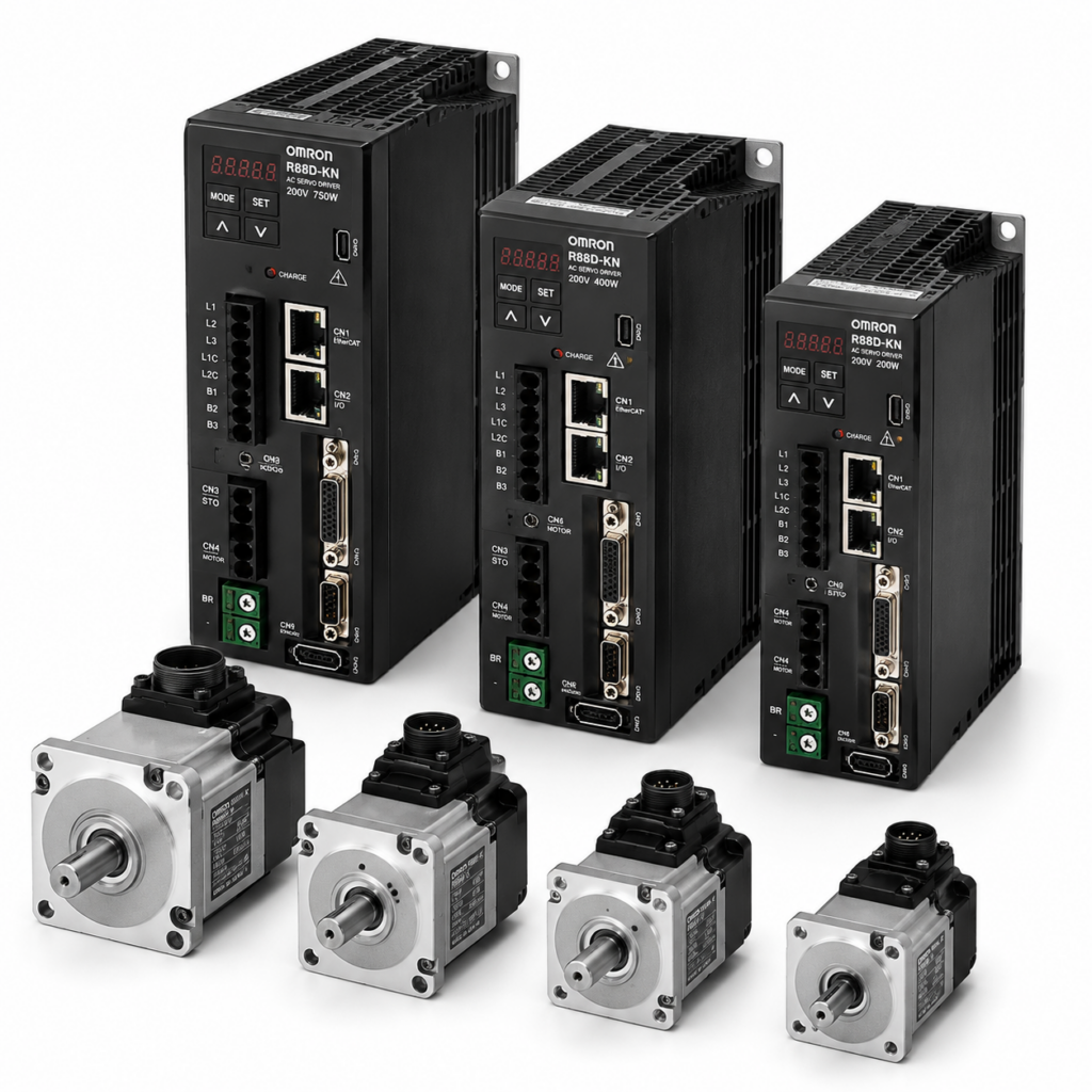 [OMRON] — Control Cables for G5 Series R88D-KT Servo Drive CN1 (PCU / Motion / General-purpose)