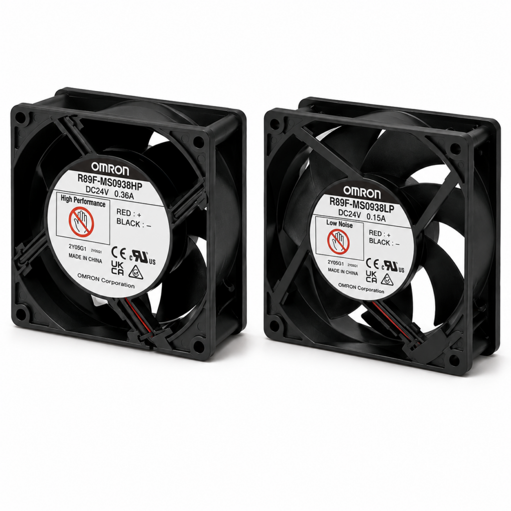 [OMRON] — R89F-M AC Free Input Axial Fan (92/120mm, 100~240VAC)