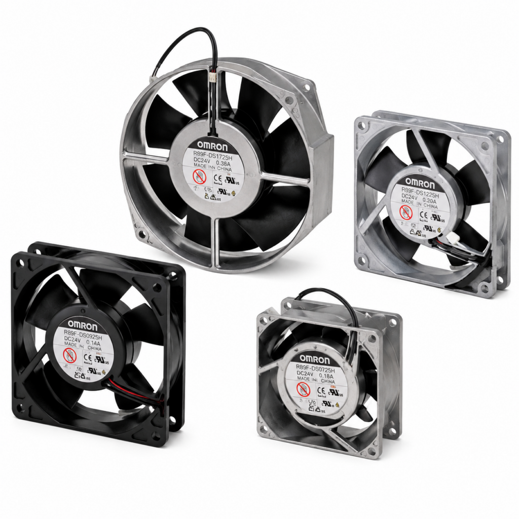 [OMRON] — R87F Plug Cord and Set Models for R87F/R87T AC Axial Fans