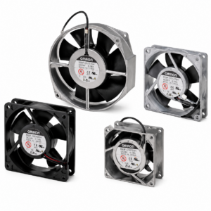 [OMRON] — R87F AC Axial Fan with Plastic Blades (80/92/120mm, 100~230VAC)