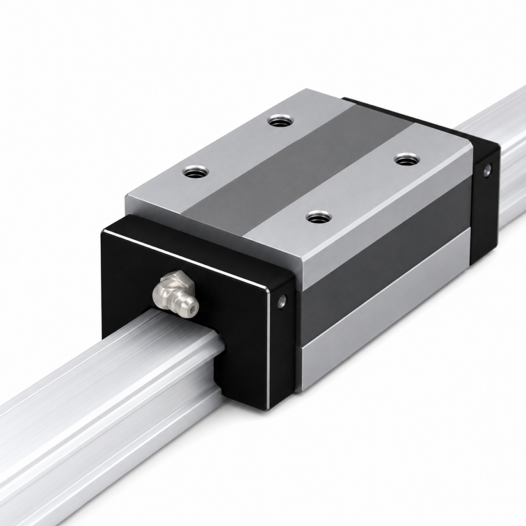 [THK] — SHS-R/RM/LR/LRM LM Guide Block (Square Type, Ball Retainer)