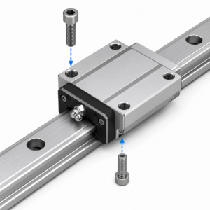 [THK] — SVR-C/LC LM Guide Block (Heavy Load, Flange Type, Radial, Ball Retainer)