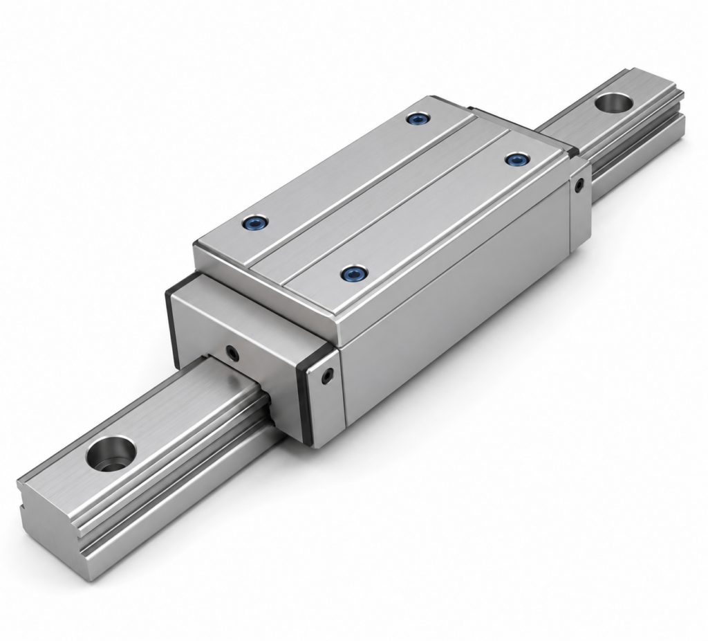 [THK] — SVR-RH/LRH LM Guide Block (Heavy Load, High Type, Radial, Ball Retainer)