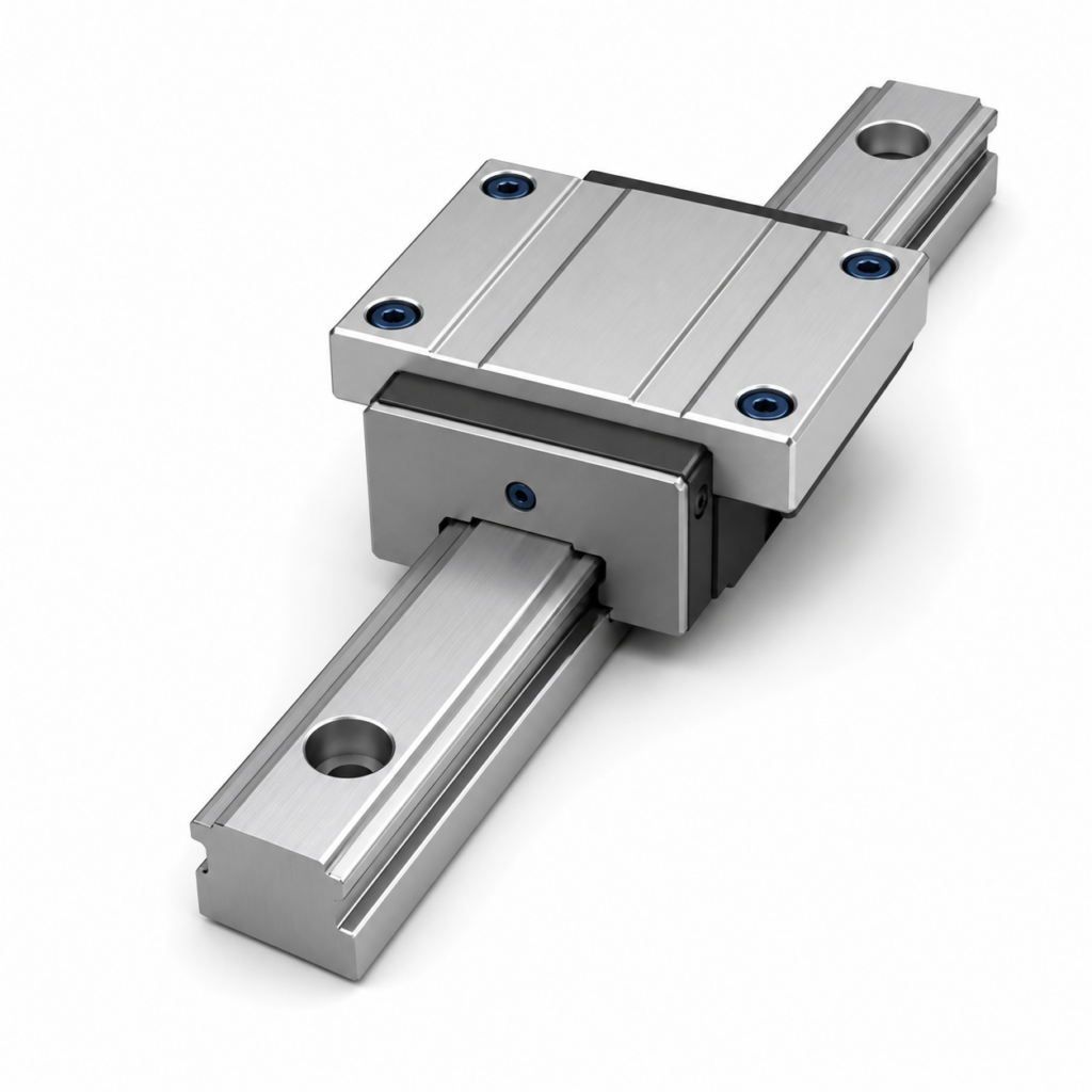 [THK] — SVR-CH/LCH LM Guide Block (Heavy Load, High Flange Type, Radial, Ball Retainer)