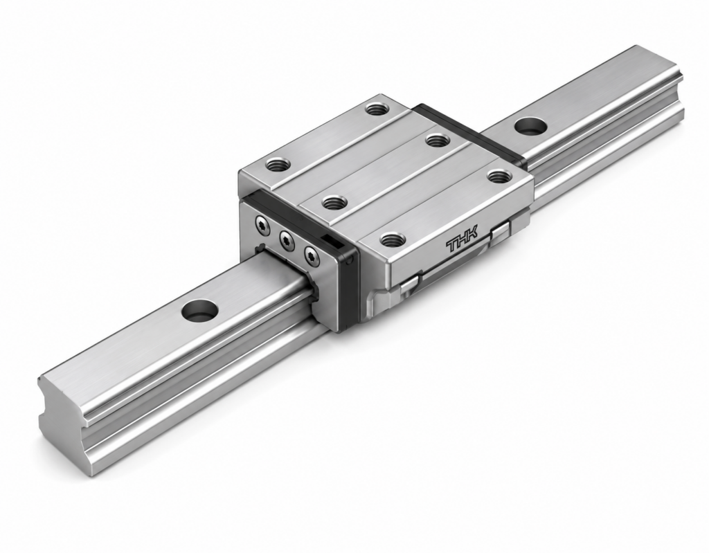 [THK] — HSR-CB/CBM/HB/HBM LM Guide Block (Full Ball, 6 Through-holes, Bottom Mount)
