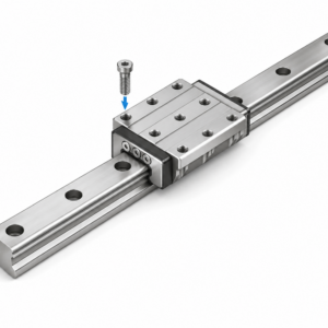 [THK] — HSR-100/120/150HA LM Guide Block (Full Ball, Big Scale, 9-tap Flange)