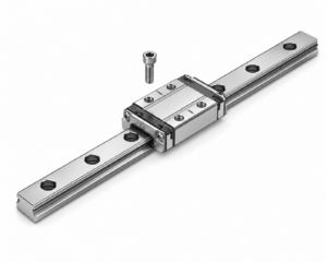 [THK] — RSX-M Miniature LM Guide Block (Wire Retainer, Gothic Arch, Stainless)