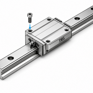 [THK] — HSR-M1-A/LA High Temperature LM Guide Block (Flange Tapped, Stainless, 150°C)