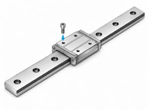[THK] — RSX-M1W/M1WN High Temperature LM Guide Block (Wide Block, Stainless, 150°C)