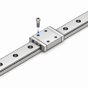 [THK] — RSR-M1WV/M1WN High Temperature LM Guide Block (Wide Block, Stainless, 150°C)
