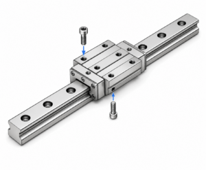 [THK] — SRG-C/LC/SLC Roller Retainer LM Guide Block (Super High Rigidity, Flange, 35~65)