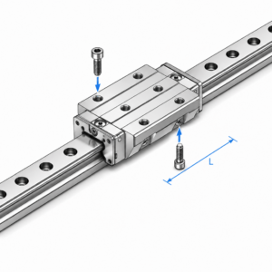 [THK] — SRG-LC (85/100) Roller Retainer LM Guide Block (Super High Rigidity, Large, Flange Through-hole)