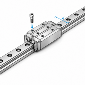 [THK] — SRG-XV/XLV/XR/XLR Roller Retainer LM Guide Block (Super High Rigidity, Narrow Width, 15~30)