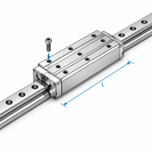[THK] — SRG-R/LR/SLR/V/LV/SLV Roller Retainer LM Guide Block (Super High Rigidity, Narrow Width, 35~65)