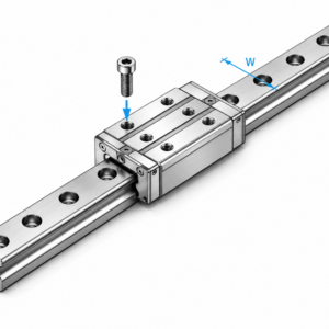 [THK] — SRN-R/LR Low Profile Roller Retainer LM Guide Block (Super High Rigidity, Narrow Width)