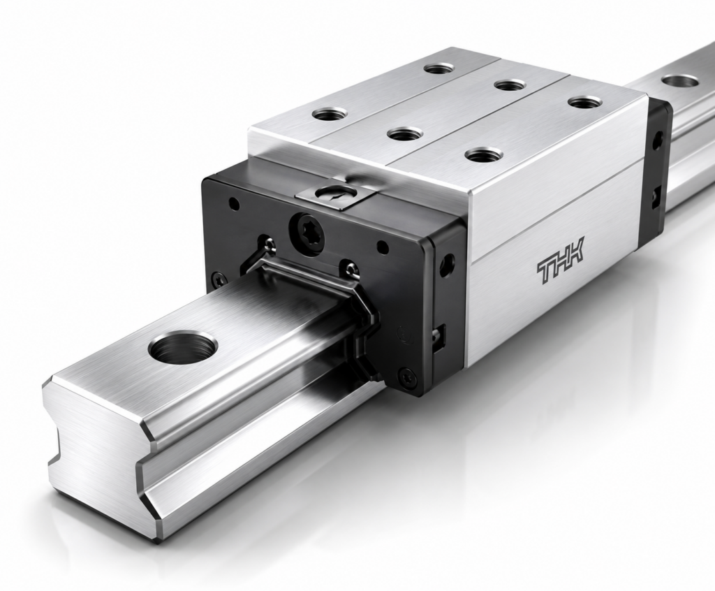 [THK] — HRX-R/LR Super High Rigidity Roller LM Guide Block (Narrow Width, 4-Direction Equal Load)