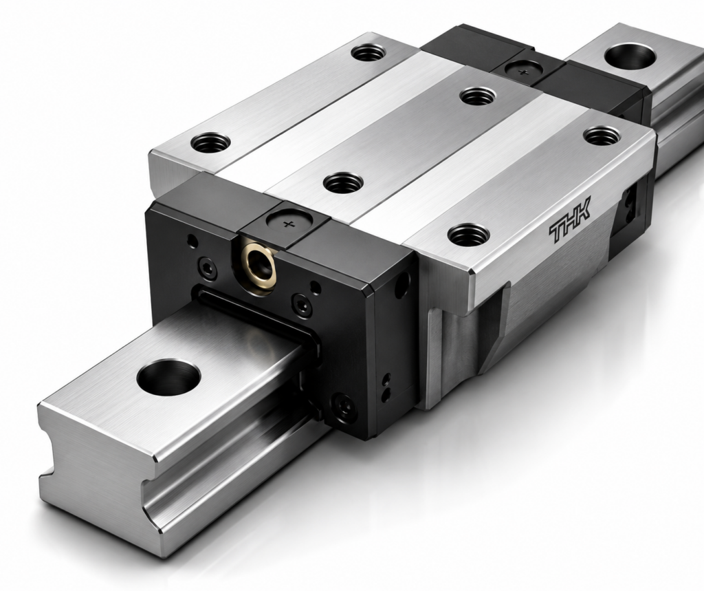 [THK] — SRG-GC/GLC/GSLC Full Roller LM Guide Block (Super High Rigidity, Flange, 35~65)