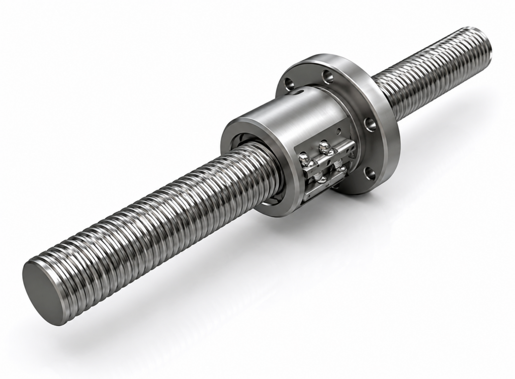 [THK] — BIF2005V-5 Ball Screw Nut Unit (Small, Shaft φ20, Lead 5mm)