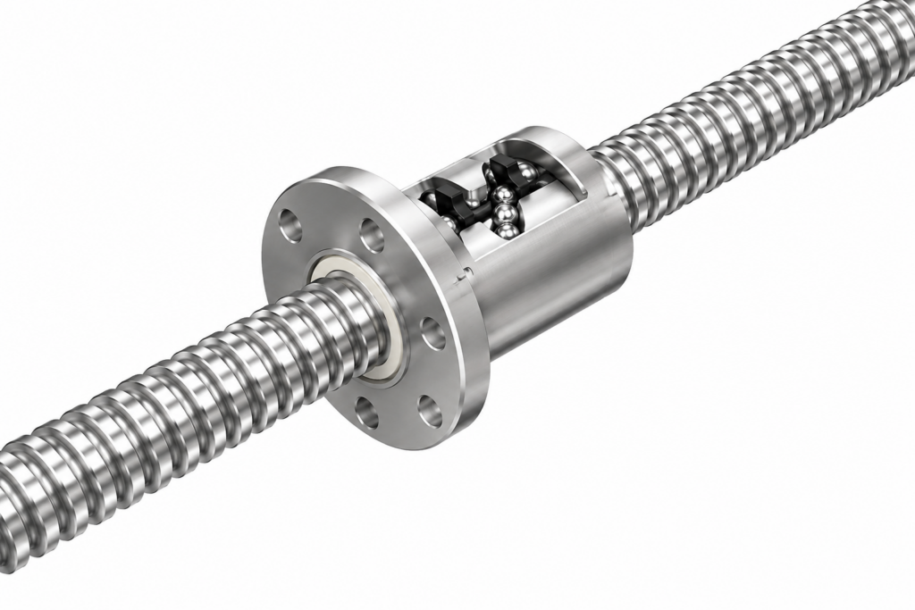 [THK] — BNF Ball Screw (Single Nut Flanged, Shaft φ55~100)