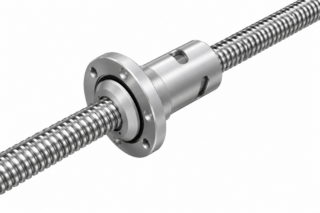 [THK] — DIR Ball Screw (Nut Rotation, Integrated Support Bearing, φ16~40)