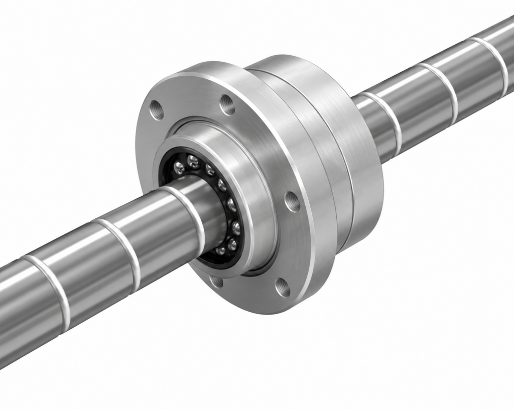 [THK] — BLR Rotary Ball Screw (Nut Rotation, Angular Bearing 60°, φ16~50)