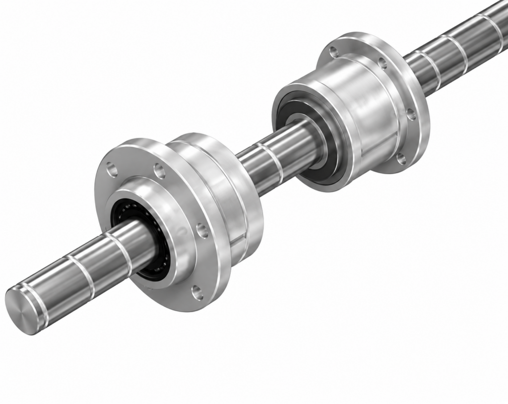 [THK] — BNS-A Ball Screw / Spline Combined Unit (Compact, Linear + Rotary, φ8~40)