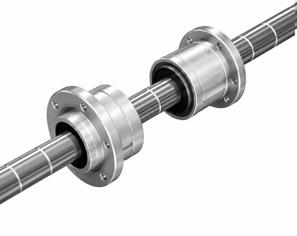 [THK] — BNS Ball Screw / Spline Combined Unit (Heavy Load, Linear + Rotary, φ16~50)